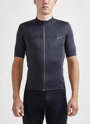 Велофутболка мужская craft essene jersey m asphalt