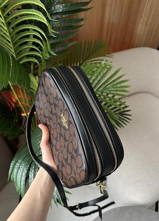Сумка coach jamie camera bag large brown 4
