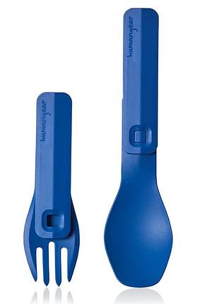 Набор столовых приборов humangear gobites click blue