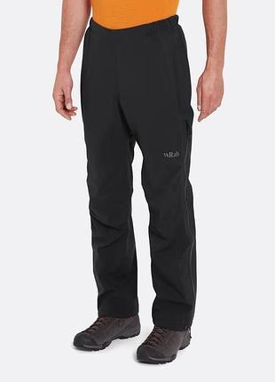 Штани чоловічі rab firewall pants black
