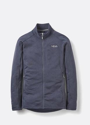 Чоловіча флісова кофта rab covex jacket qfg-50 steel
