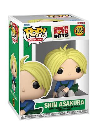 Ігрова фігурка funko pop! серії дні сакамото - шін асакура