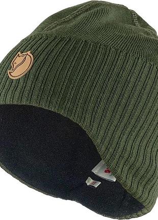 Шапка fjallraven keb stormblocker beanie laurel green