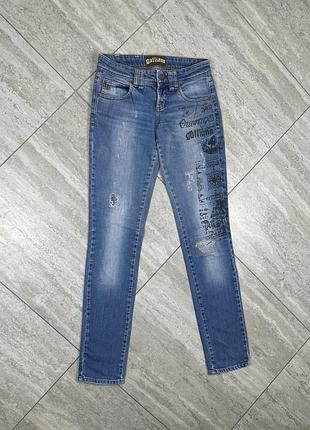Archive john galliano skinny y2k vintage jeans size 28 джинси штани
