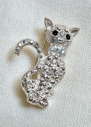 Брошь кошка брошь кот
