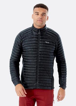Кофта флисовая мужская rab cirrus flex 2.0 jkt black