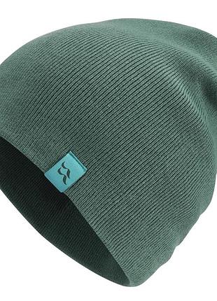 Шапка rab adzuki beanie green slate/glacier blue
