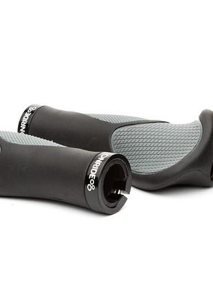 Грипсы onride horngrip 10 черный/серый