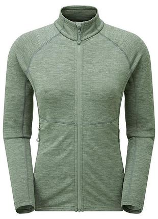 Кофта флісова жіноча montane female protium jacket eucalyptus