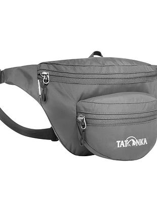 Сумка на пояс tatonka funny bag s titan grey