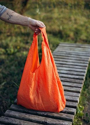 Сумка шоппер levitate orange