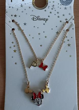 Ланцюжок disney minnie двох'ярусний, довжина регулюється від 45-50 см