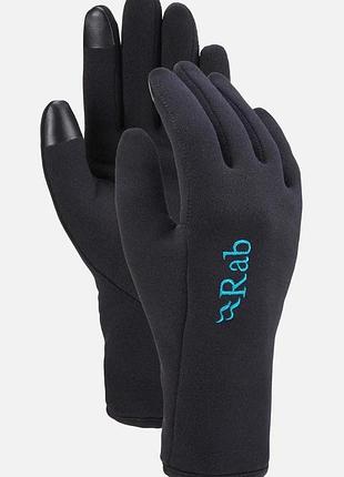 Перчатки женские rab power stretch contact glove wmns black