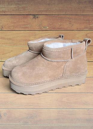 Жіночі низькі уггі bearpaw retro super shorty 3051w-500