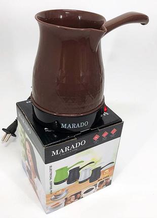 Электрическая турка для домашнего использования marado, электрическая турка для настоящего вкуса кофе ni-34