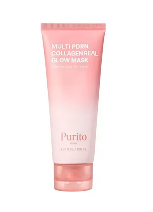 Purito seoul multi pdrn collagen real glow mask маска-пленка для увлажнения и сияния кожи 100 мл.