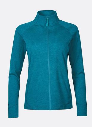 Куртка флисовая женская rab nexus full-zip stretch fleece ultramarine