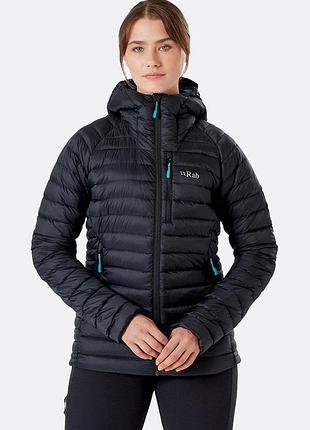Куртка женская rab microlight alpine long jkt w