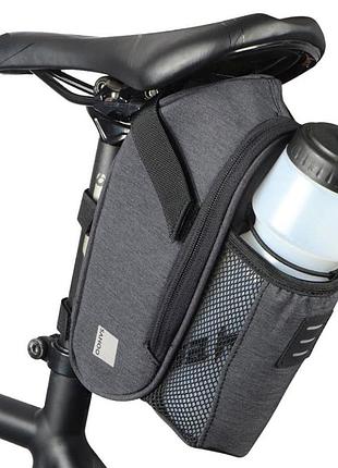Сумка під сідло sahoo urban 131464 з кишенею для пляшки