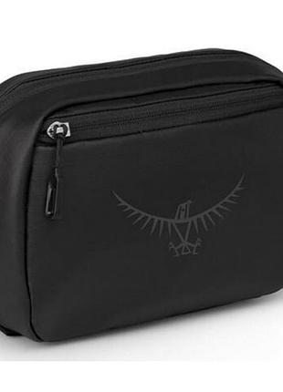 Органайзер osprey transporter large toiletry kit raven black/black