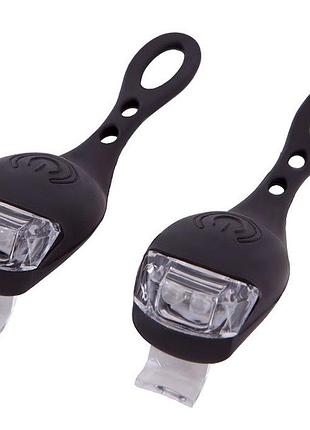 Комплект мигалок green cycle glt-001 2 led