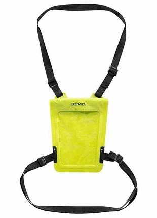 Кошелек нательный tatonka wp chest holster lime 2937.252