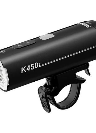 Велофара передняя ravemen k450 (450 люмен) 2200 mah