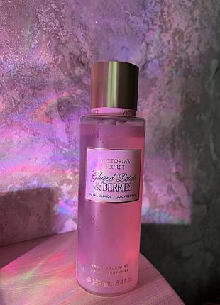 Парфумований спрей victoria's secret glazed petals & berries 250 мл для жінок