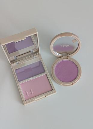 Корейські рум'яна hince true dimension layering cheek blush, eglips all over blusher