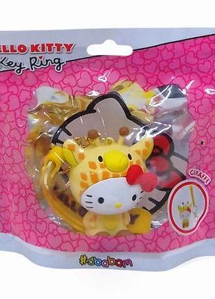 Колекційна фігурка-брелок серії аніме hello kitty (жираф)
