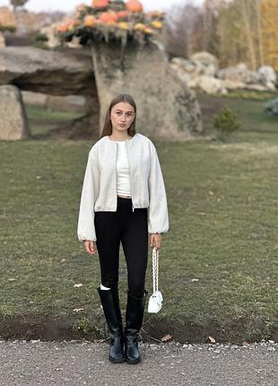Бомбер zara