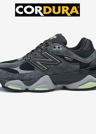 Кроссовки new balance 9060 dark grey green cordura 💧 влагозащита 💧 арт 4111