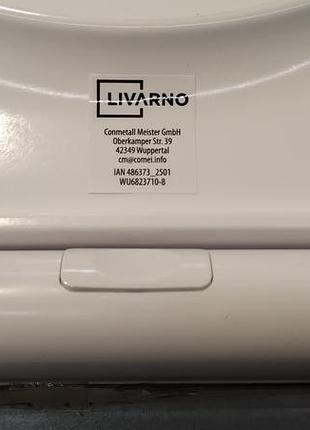 Кришка для унітазу livarno з дуропласту, нова 6