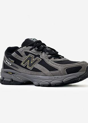 Термо кроссовки new balance 740 graphite gray до - 10 больших размеров