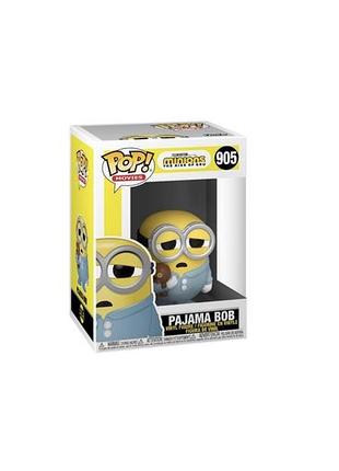 Колекційна фігурка funko pop! minions: the rise of gru - pajama bob