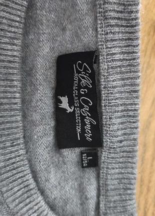 Кашеміровий светр silk & cashmere 6
