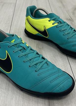 Мужские футбольные сороконожкам nike tiempo rio iii tf (26,5 см)