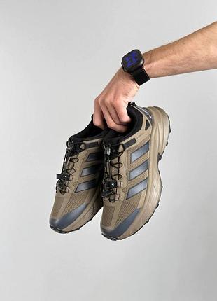 Чоловічі кросівки adidas terrex freehiker sl gtx tan black