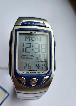 Винтажные электронные часы casio e-data bank (серия edb-701 / edb-700),