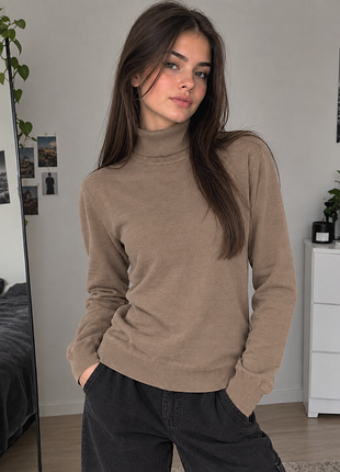 Светр жіночий ralph lauren кольору кави з молоком, розмір m