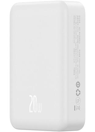 Портативное зу power bank baseus enerfill fm41 mini magnetic pd20w с бзу 10000mah (e0027t)