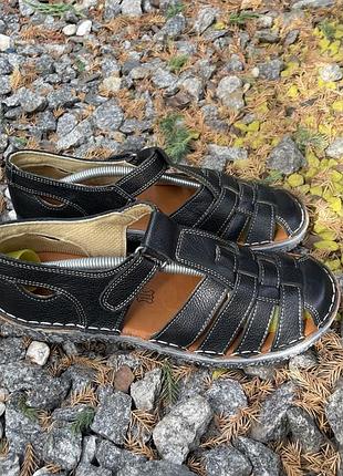 Шкіряні босоніжки loretta 👡40-25,5см! 4