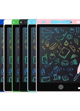 Графический планшет для рисования lcd диагональ 8,5" 21,5х14,5см детский knz