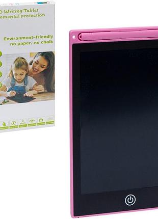 Графический планшет для рисования lcd диагональ 8,5" 21,5х14,5см детский knz 2
