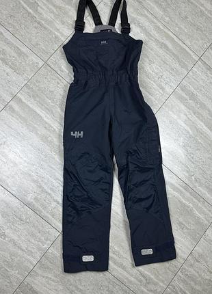 Helly hansen helly tech protection sailing yachting bib pants size s комбінезон одяг для яхтінга