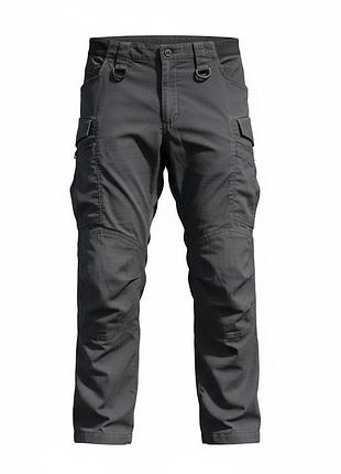 Оригинальные тактические брюки m-tac conquistador gen.i flex в практичном цвете dark grey (темно-серый).