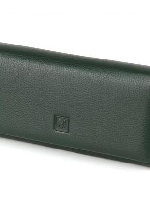 Кошелек кожаный зеленый vermari 72081-1806 green