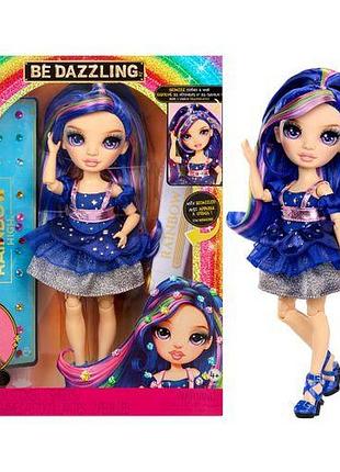 Лялька rainbow high серії be dazzling — женев'єва