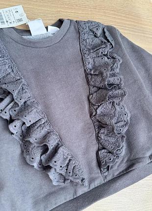 Кофта для дівчинки zara тепла 3