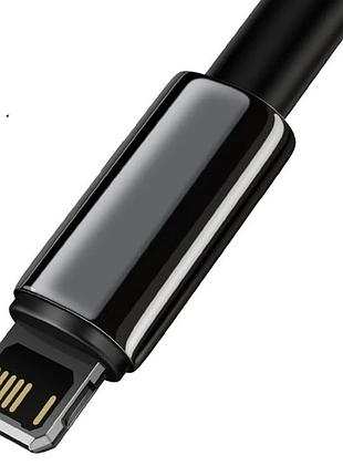 Дата кабель baseus tungsten gold usb to lightning cable 2.4a (1m) (calwj-0) 2